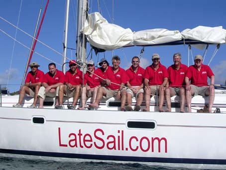 LateSail crew